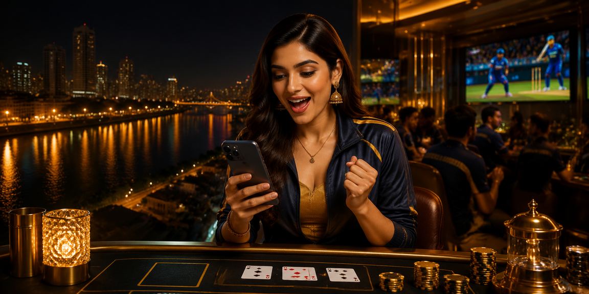 Live casino dealer facilitating a stylish login experience